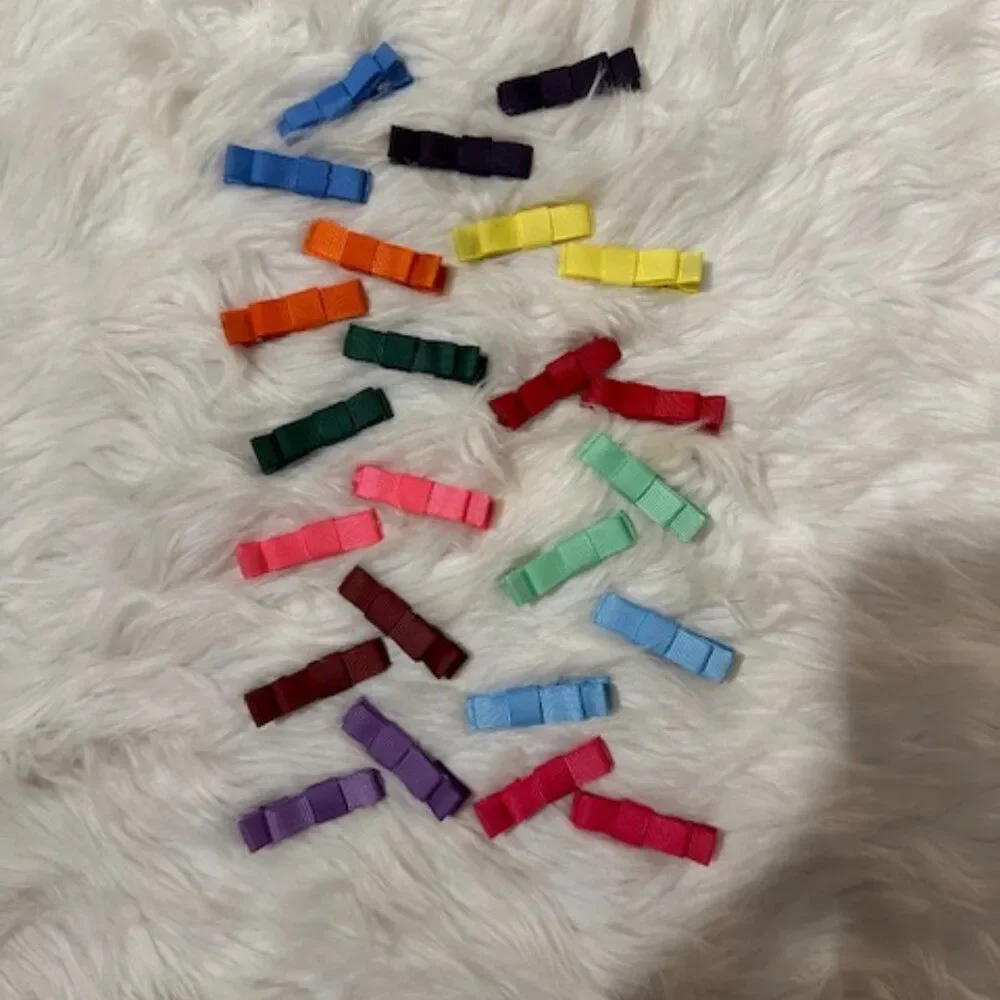 Bundle (24) 12 pairs of Tuxedo Bows   B8159  Handmade NWT Boutique